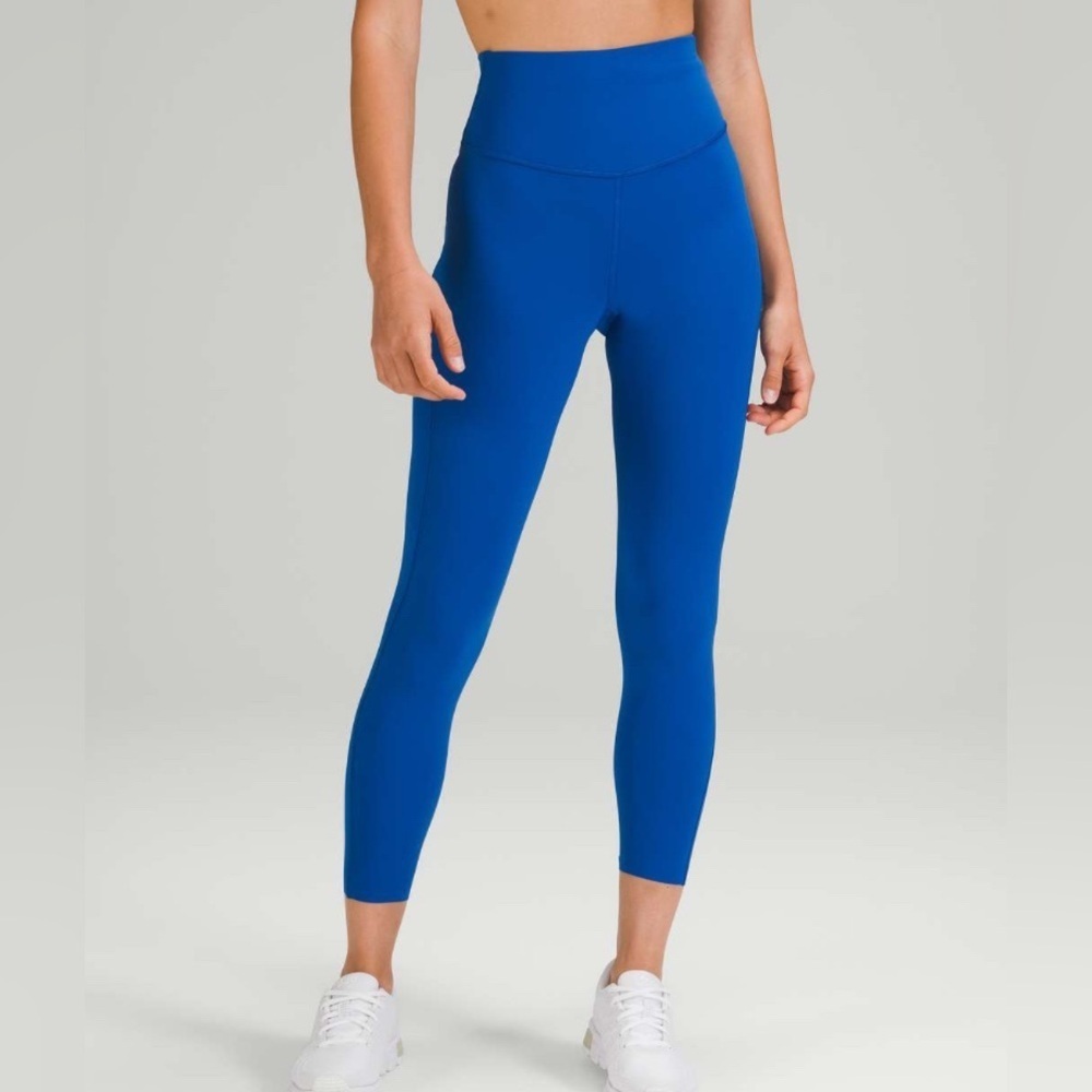 Lululemon Base Pace High-Rise Tight 25" in Symphony Blue Size 2
